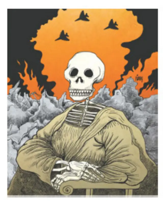 کارتون پیام برومند، شرق