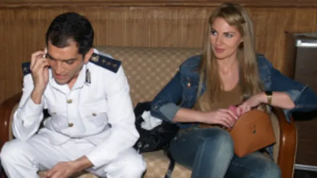 مشهد من مسلسل أهل اسكندرية الممنوع من العرض