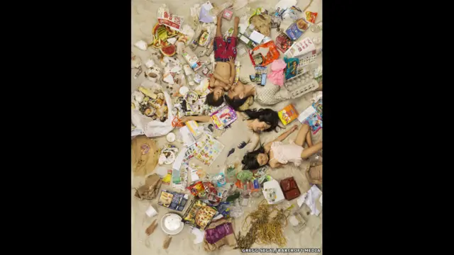 Michael, Jason, Annie e Olivia (Gregg Segal / Barcroft Media)