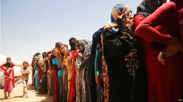 Refugiados en Kurdistán