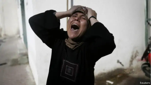 ibu korban serangan Israel