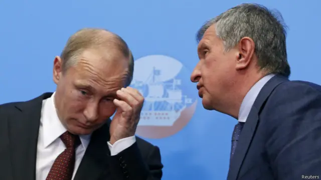 Путин и Сечин