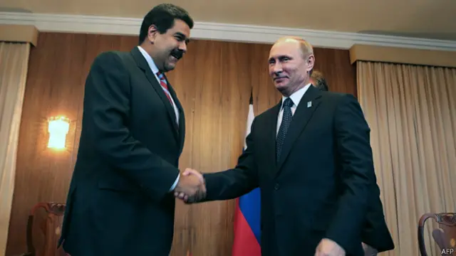 Nicolás Maduro y Vladimir Putin