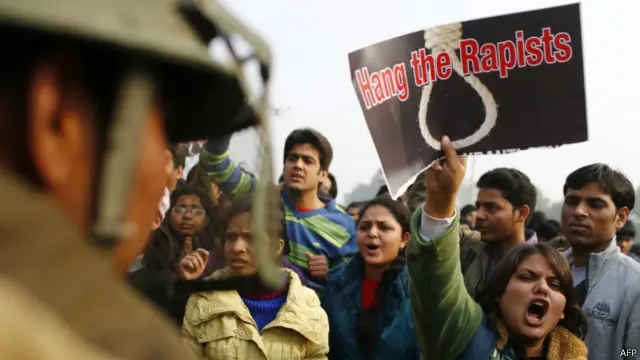 Vitendo vya ubakaji viliibua hasira kali na maandamano nchini India