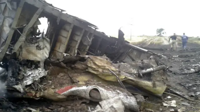 Под Донецком упал пассажирский самолет