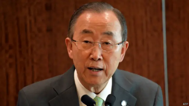 聯合國秘書長潘基文(17/07/2014)
