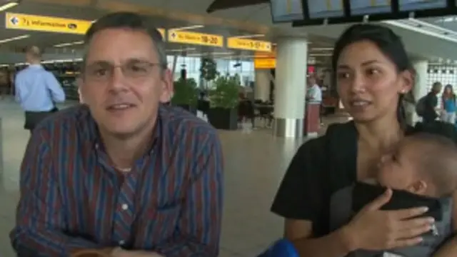 família não embarcou em voo