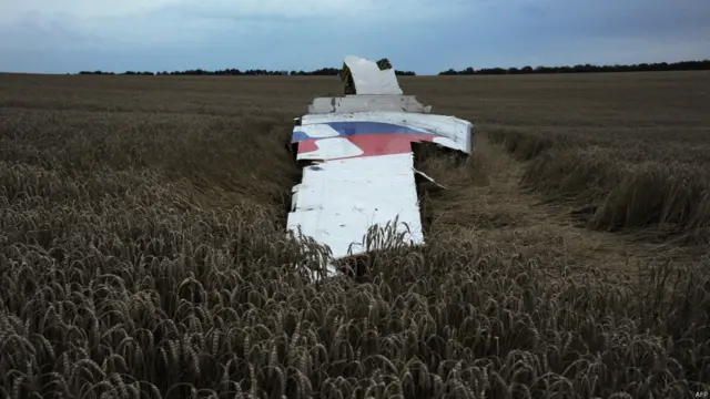 MH17客机残骸