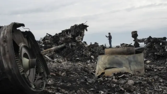 На месте крушения