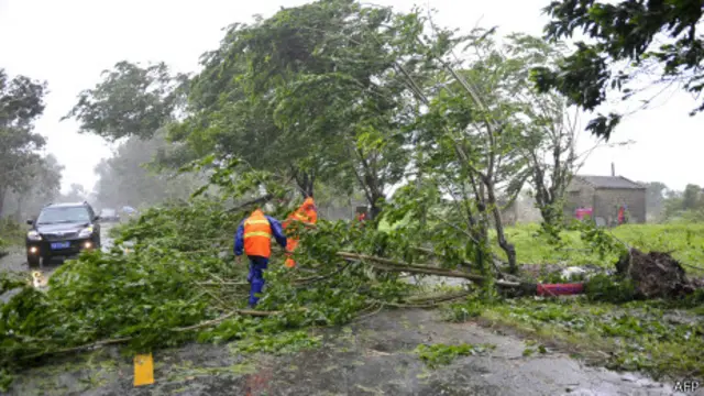 “威马逊”侵袭造成海南文昌5人死亡