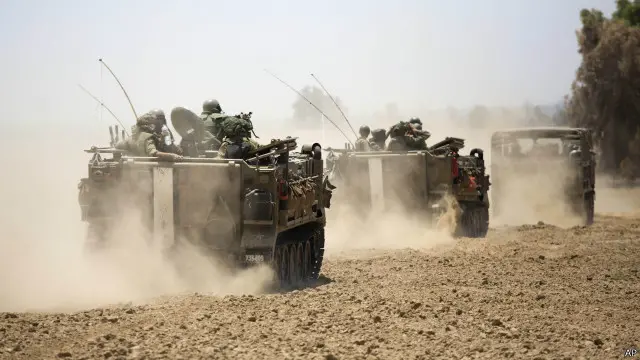 اااااسرائیلی نے غزہ میں زمینی کارروائی شروع کر دی ہے جس کو مزید وسیع کرنے کی دھمکی اسرائیلی وزیر اعظم نے دی ہے