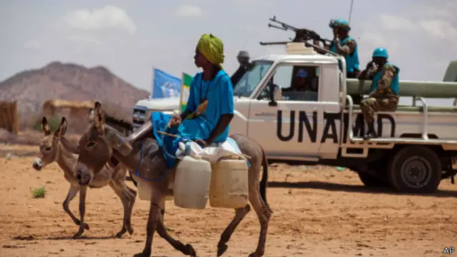 اختطاف العاملين بالمساعدات الإنسانية شائع في دارفور.