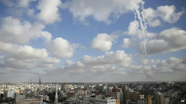 ग़ज़ा रॉकेट हमला