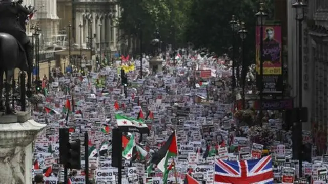 لم تستطيع الشرطة تقدير عدد المشاركين الذي فاق توقعات المنظمين