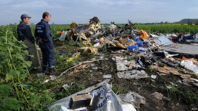 На месте катастрофы