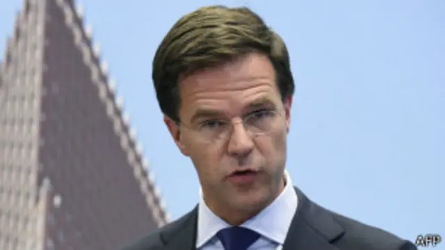 Mark Rutte, primer ministro holandés