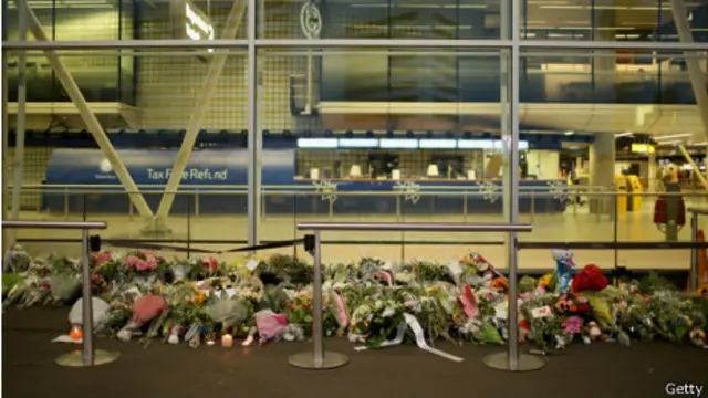 Flores en Schiphol