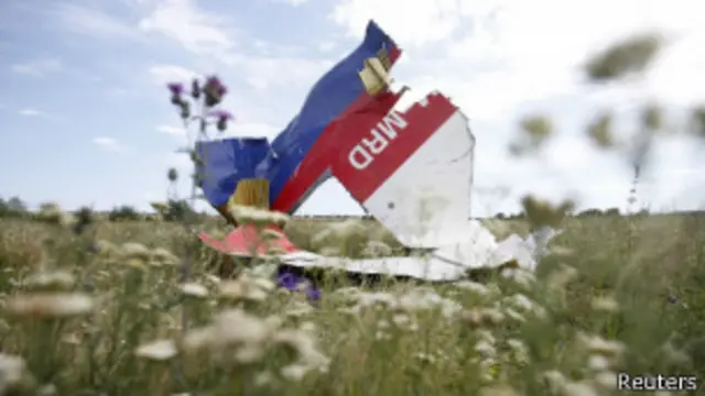 Обломок самолета