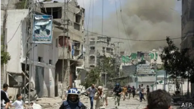 درگیری‌ها روی زمین نزدیک‌تر و خانه‌به‌خانه شده است