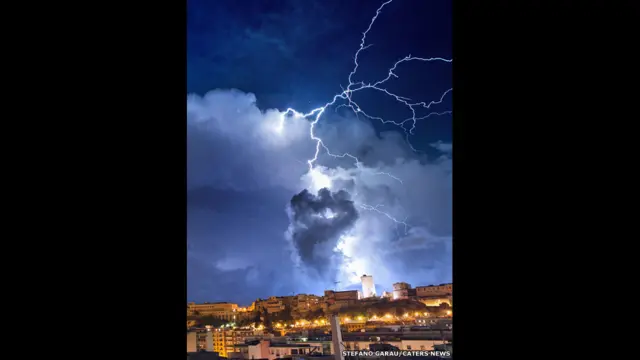 سارڈینیا میں طوفان