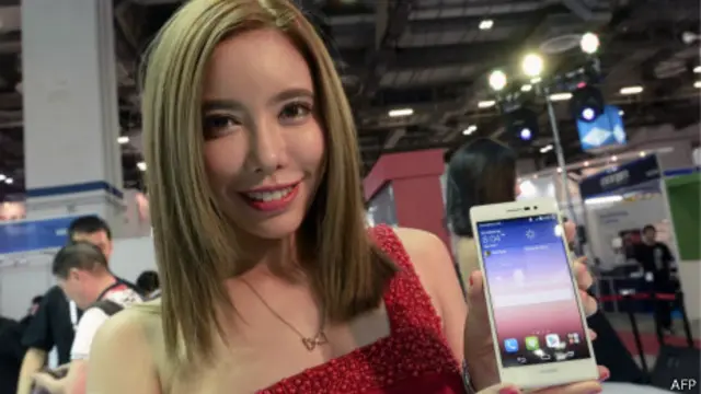 華為手機模特