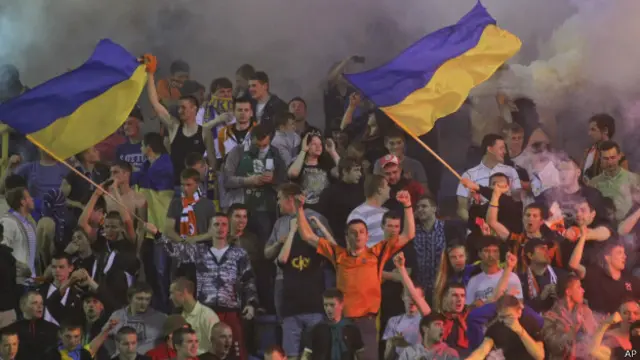 Болельщики "Шахтера"