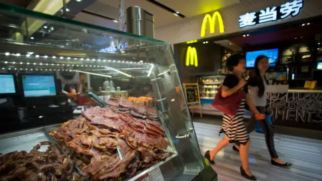 中国的麦当劳餐厅
