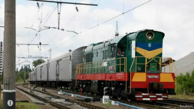 اجساد قربانیان با قطار به خارکف منتقل شد