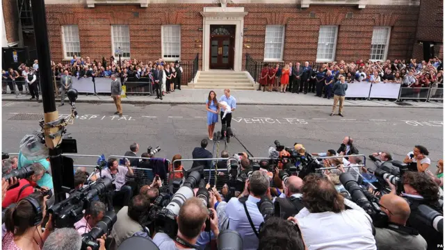 Новорожденный принц Джордж