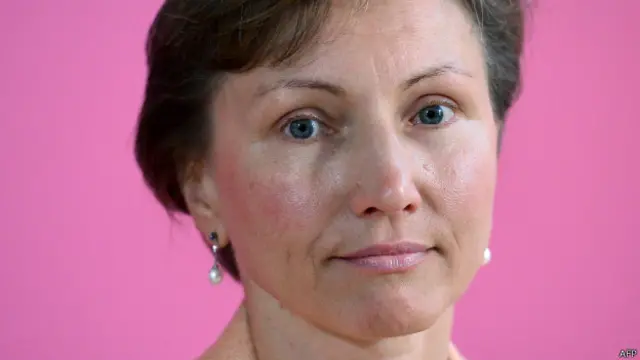 Марина Литвиненко на пресс-конференции 22 июля 2014г.