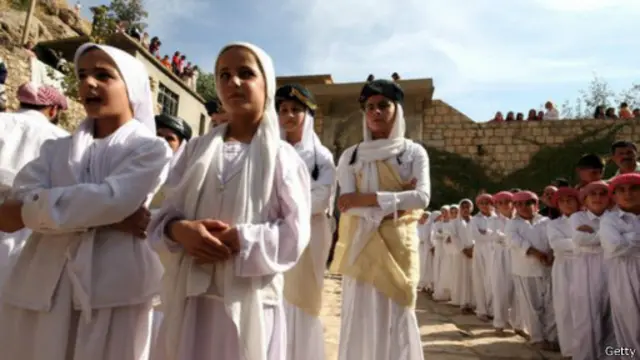 العديد من اليزيديين العراقيين يعيشون في مناطق متنازع عليها 