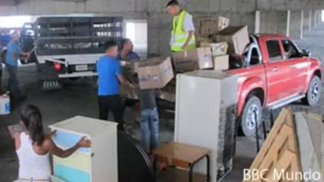 Mudanza en Torre de David