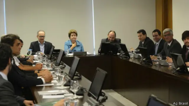 Grupo Bom Senso FC se reuniu com a presidente Dilma Rousseff