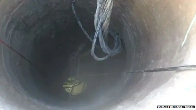 ग़ज़ा में हमास की एक सुंरग