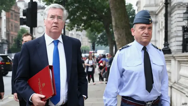 Министр обороны Великобритании Майкл Фэллон