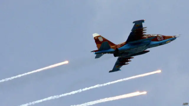 Штурмовик СУ-25 украинских ВВС