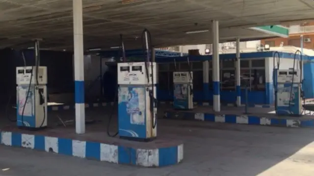 الكثير من محطات تزويد الوقود في طرابلس أغلقت نشاطها لدواعي أمنية