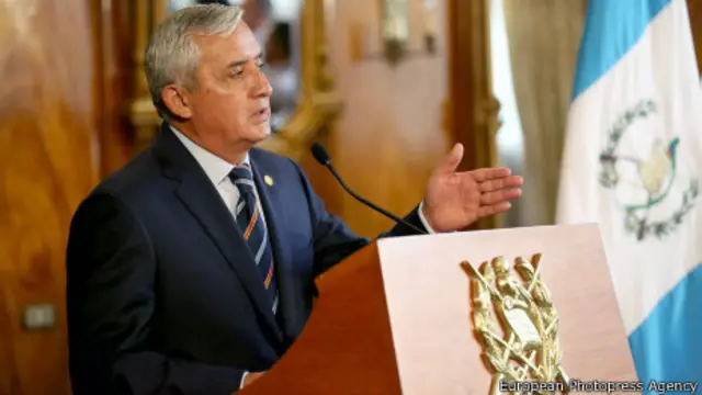 Otto Pérez Molina.