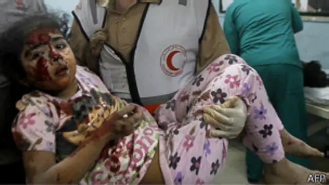 سازمان ملل و منابع فلسطینی می‌گویند اکثر قربانیان حمله‌های اسرائیل به غزه، غیرنظامی بوده‌اند