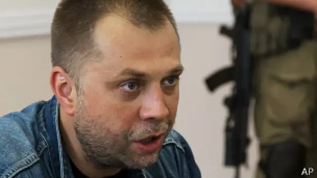 премьер-министр самопровозглашенной Донецкой народной республики Александр Бородай 