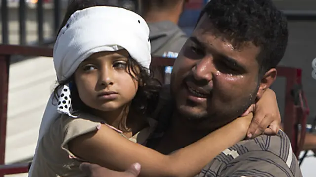 阿莫斯女士说，加沙面临食品和水短缺，那里的局势越来越危急。