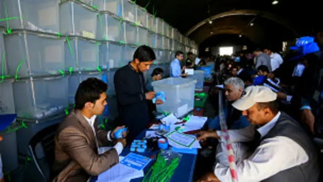 در یک ماه گذشته شصت درصد آرای انتخابات افغانستان بررسی شده