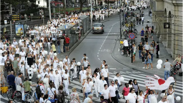 Акция памяти в Нидерландах