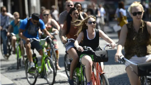 Bikes Amsterdã (AFP)