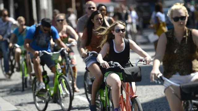 Bicicletas en Ámsterdam 
