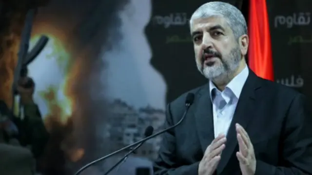 قال خالد مشعل إن حماس لن توافق على هدنة إذا لم يرفع الحصار