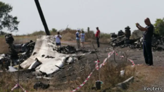 Место крушения