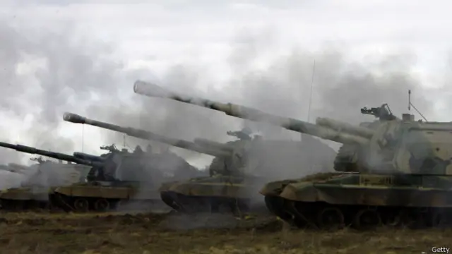 Российские гаубицы