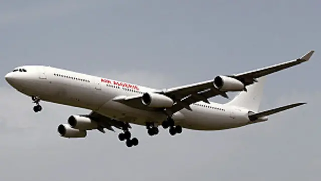 Un appareil d'Air Algérie en vol