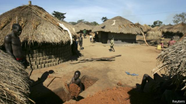 Африканская деревня